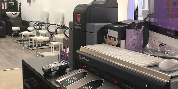Instalacion-de-CashGuard en centro-de-estetica-y-belleza