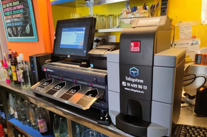 Instalación de cajón inteligente CashGuard en Restaurante La Revancha – Telsystem distribuidor CashGuard Instalación-de-cajón-inteligente-CashGuard